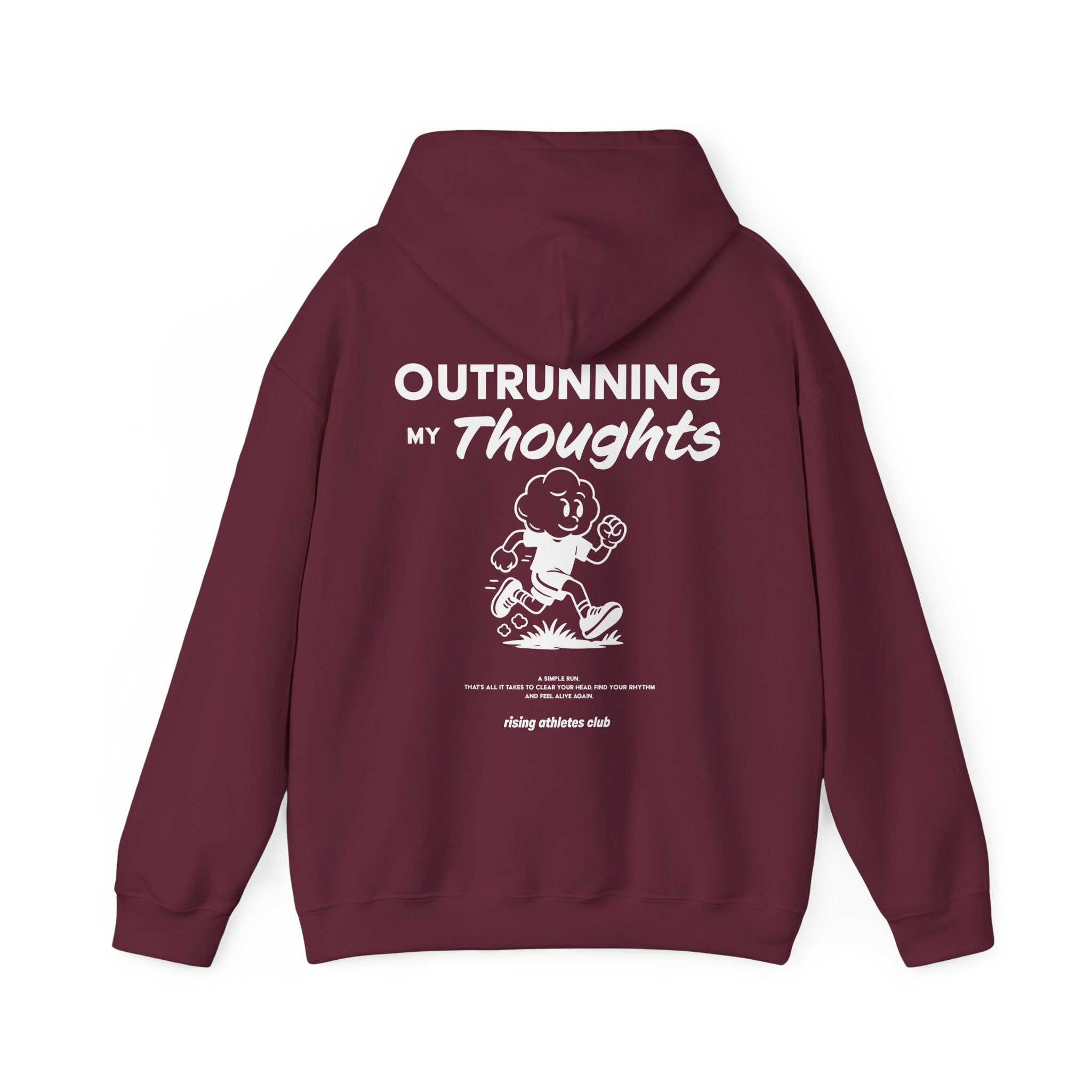 OUTRUNNING MY THOUGHTS HOODIE