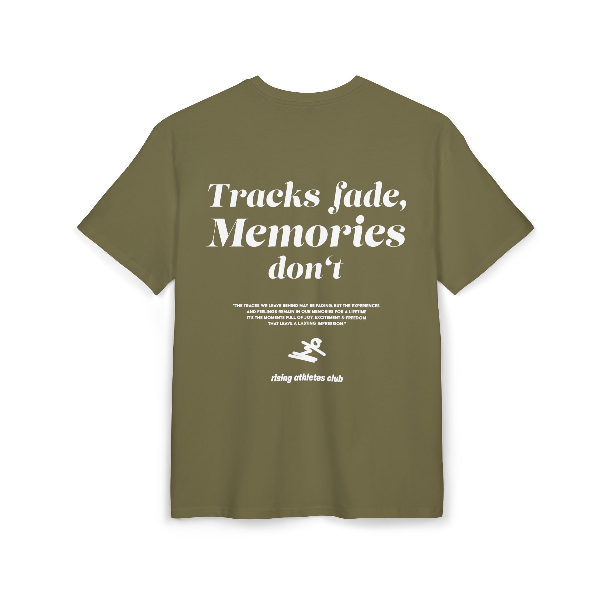 TRACKS FADE, MEMORIES DON'T T-SHIRT