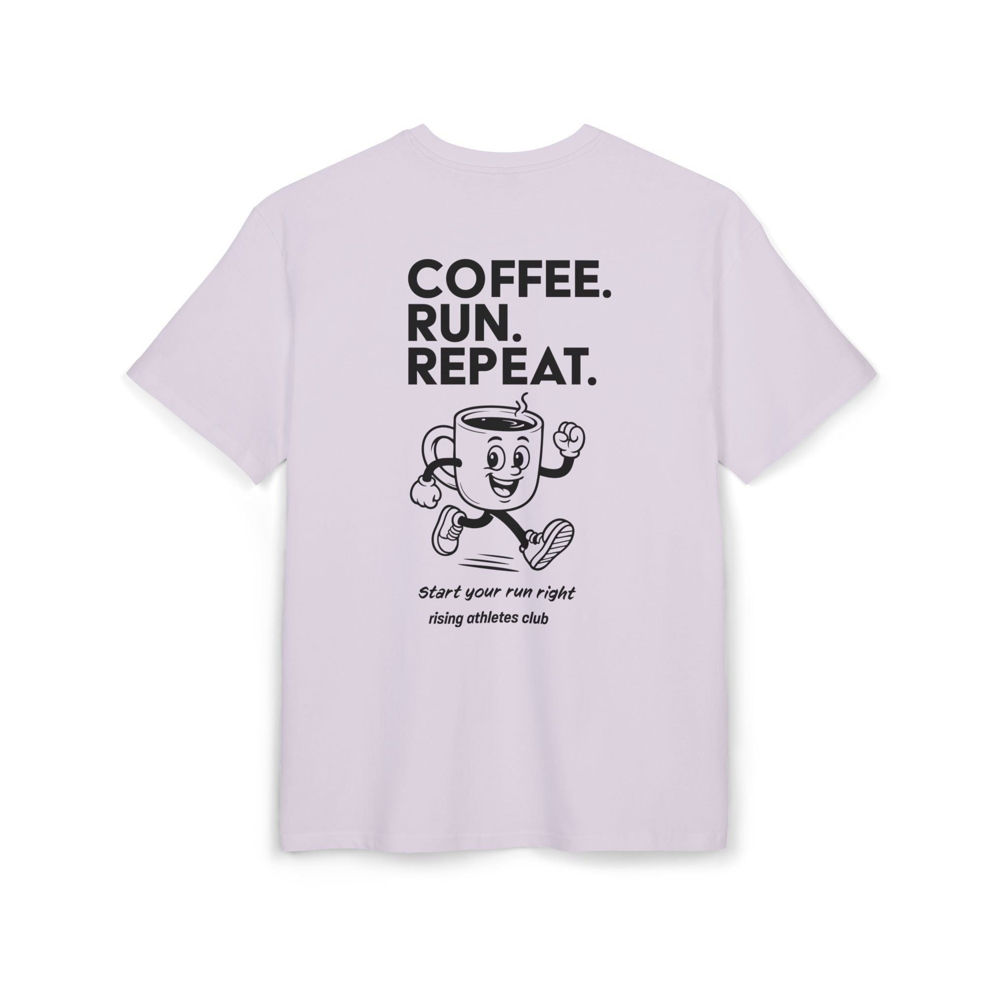 COFFEE. RUN. REPEAT. T-SHIRT