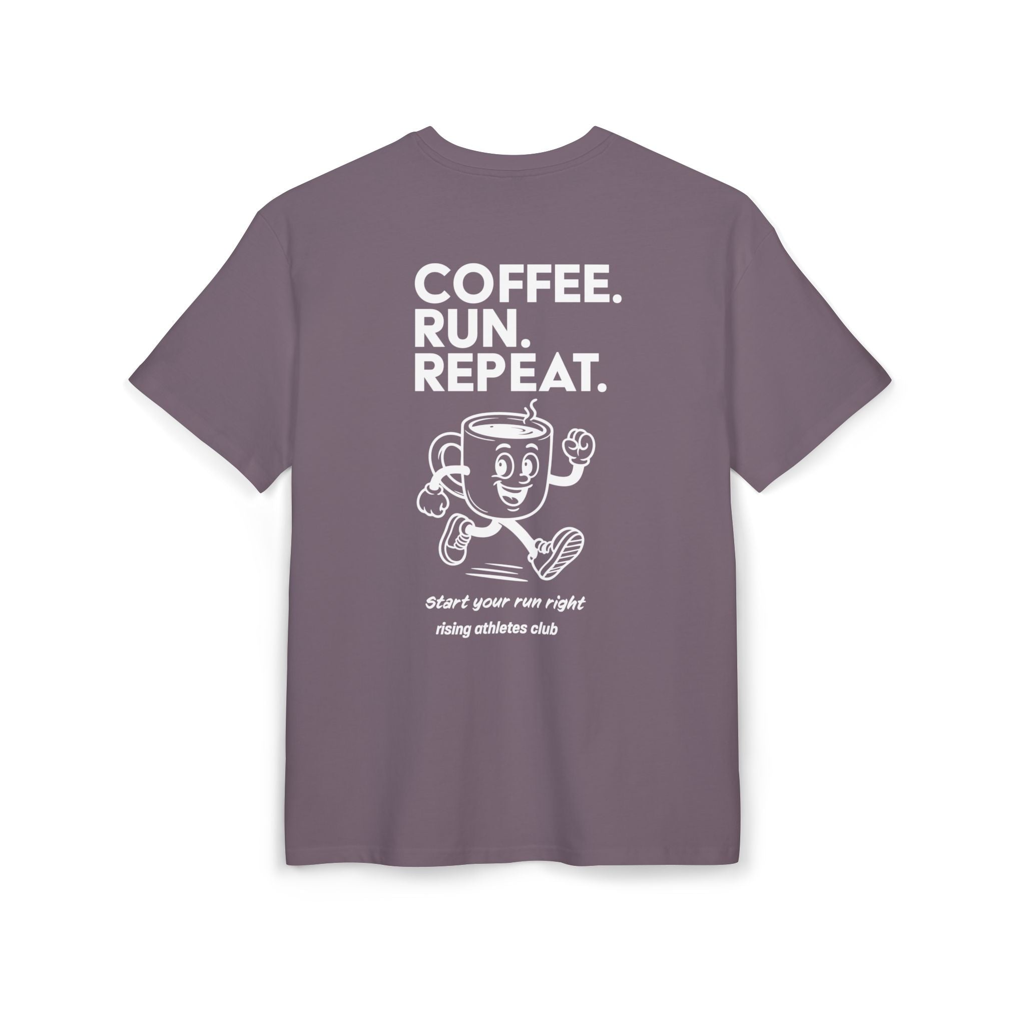 COFFEE. RUN. REPEAT. T-SHIRT