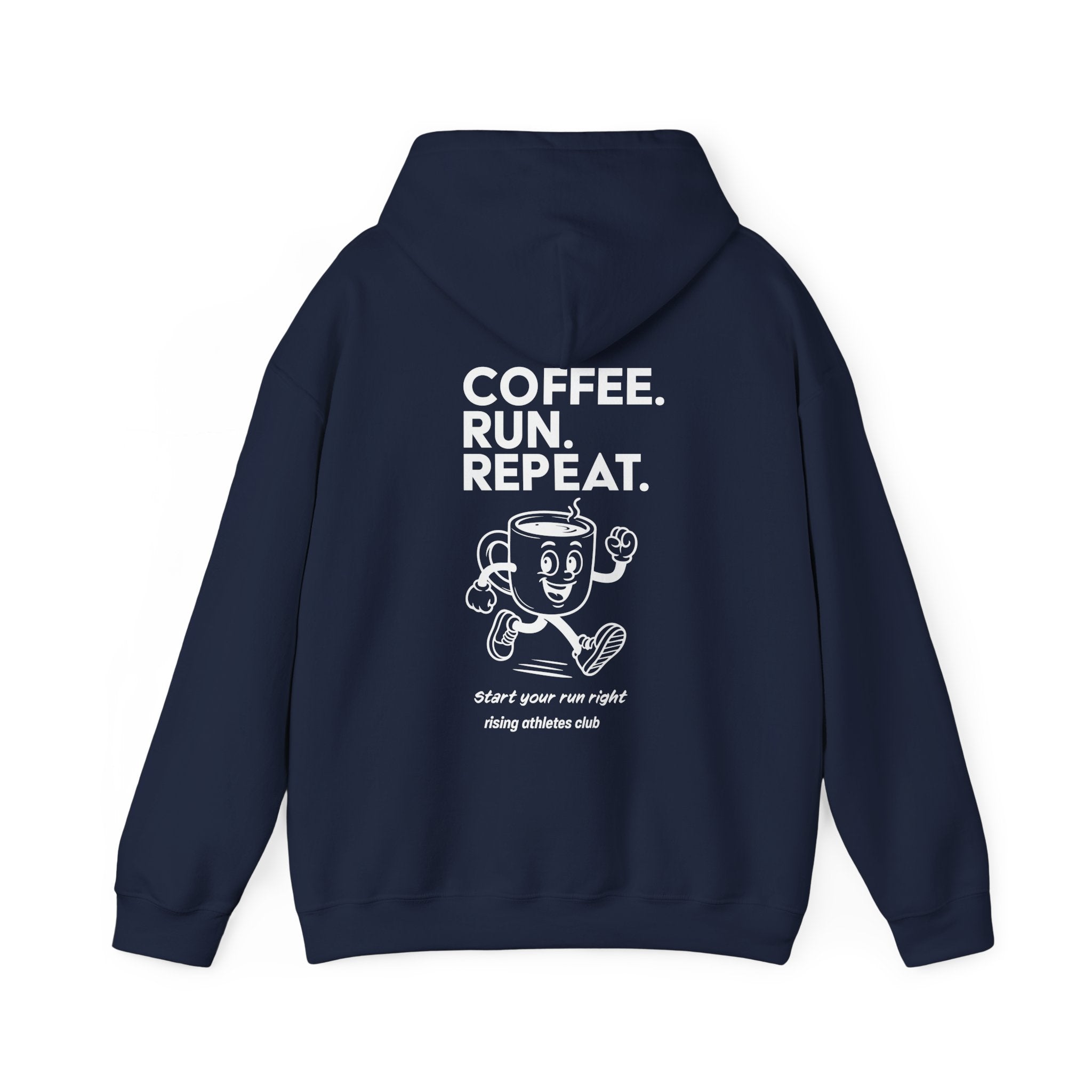 COFFEE. RUN. REPEAT. HOODIE